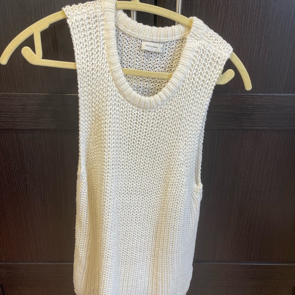 Gentle Fawn cable knit tank. Size medium - Picture 3 of 3